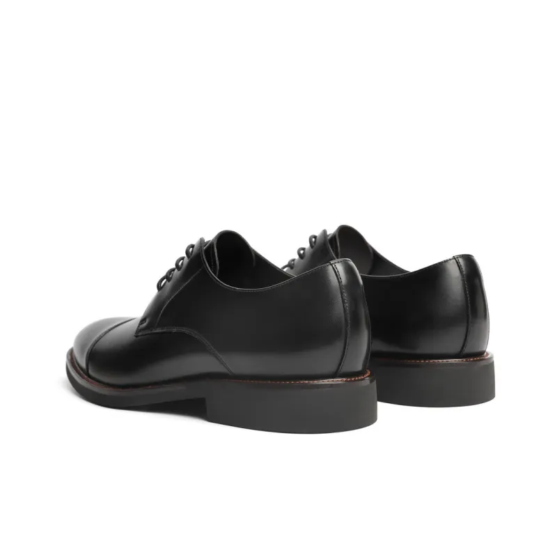 BELLE Dress Shoes Men Low Top Black/Brown-2