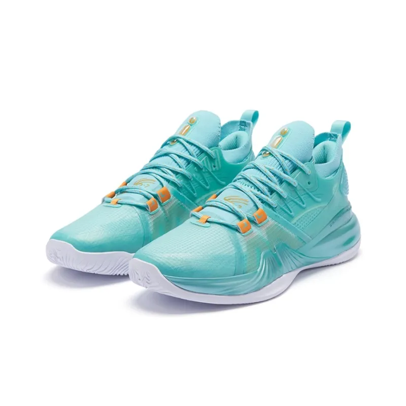 XTEP Jeremy Lin 2 JLIN2 SE Low-Top Performance Basketball Shoes Men's Chasing The Wind Green Summer-2