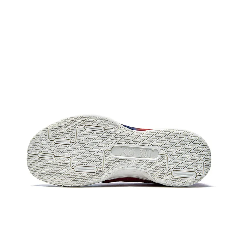 361° Basketball Shoes Men Mid Top Red/Blue-3