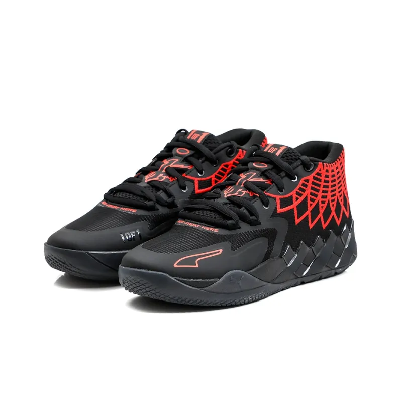 PUMA LaMelo Ball MB.01 Black Red Blast-2