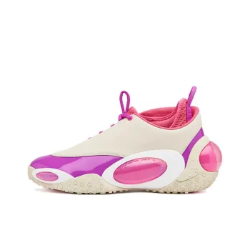 Senzubean Basketball Shoes Unisex Low Top Purple/Gray/Pink