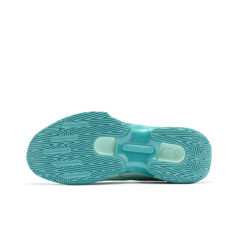 361° Restraint 2 TD Anti-Slip Wear-Resistant Low-Top Basketball Shoes Men's Light Cyan-4
