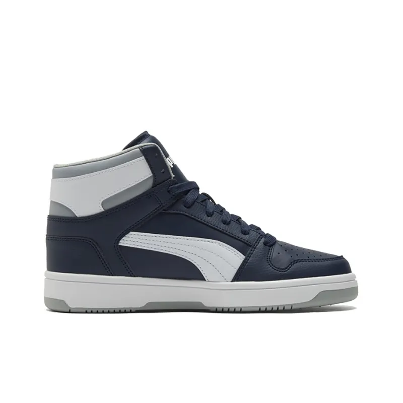 PUMA Rebound Mid high Blue/White/Grey-1