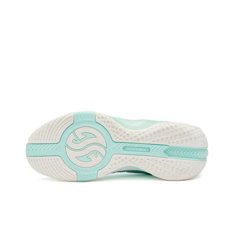 361° Chan 3 MOD Mojito Anti-Slip Wear-Resistant Low-Top Basketball Shoes White Green-4