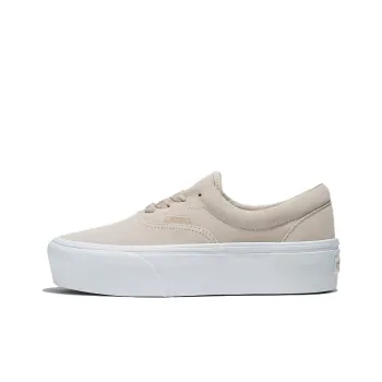 Vans Era Stackform Warm Low Top Skateboard Shoes Unisex White Brown