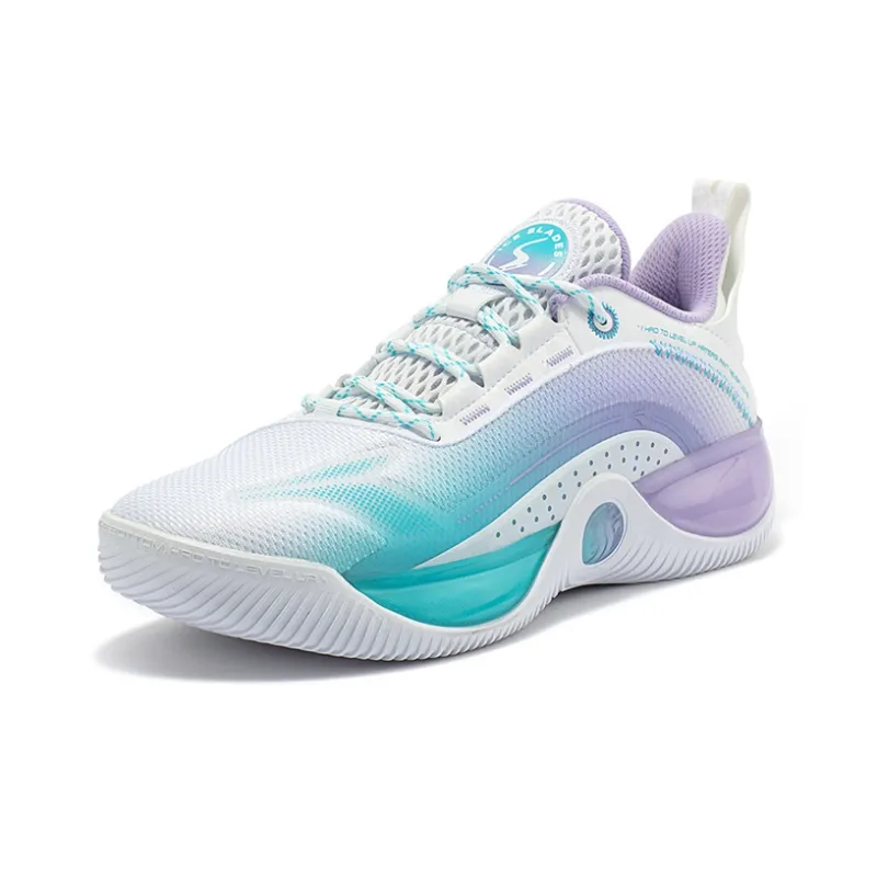 361° AG 1 Basketball Shoes Men Low Top White/Blue-1