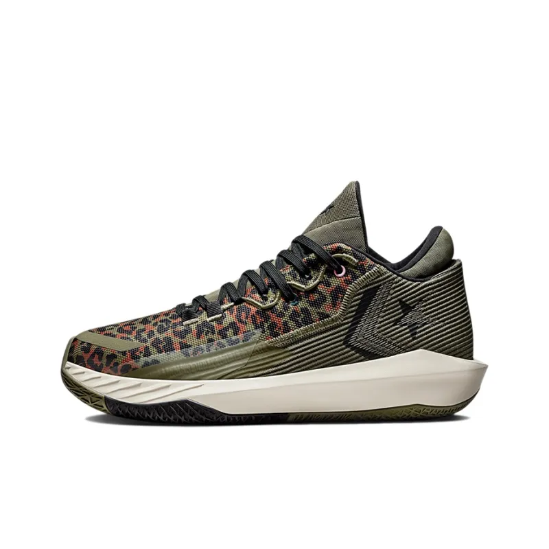 Converse All Star Bb Jet Mid Archive Print Leopard-0