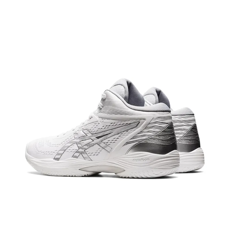 Asics Gelhoop V14 Cozy Wear resistant White Gray-3