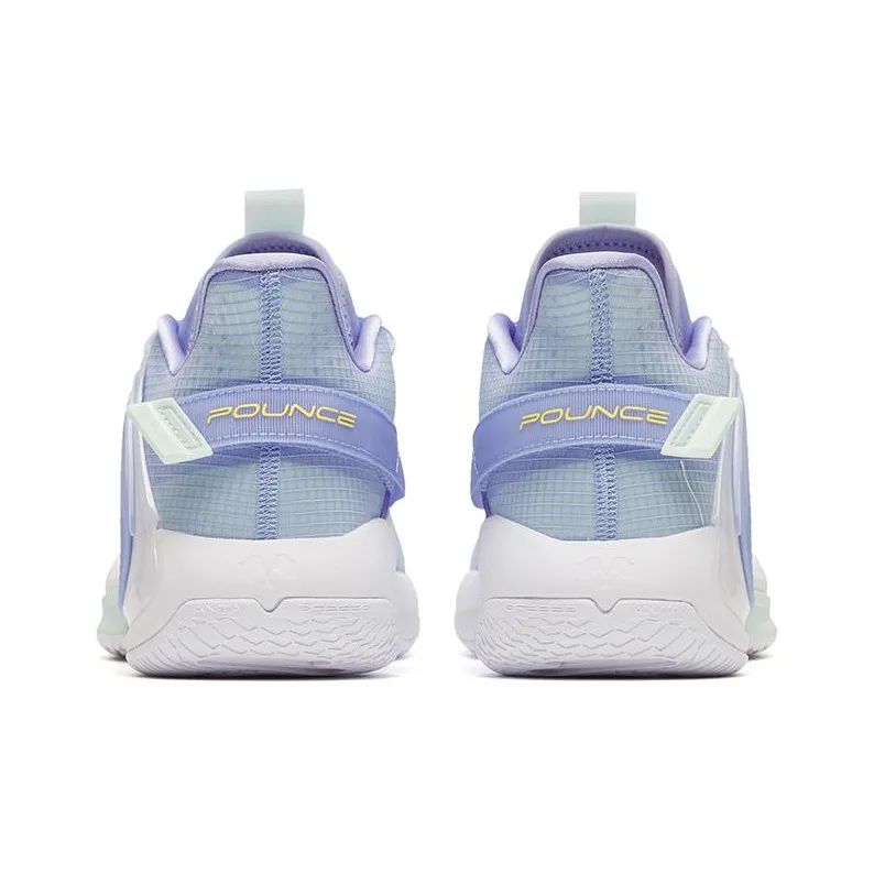 Anta Swoosh 2.0 GH Cushioning Anti-Slip And Wear-Resistant Low-Top Basketball Shoes Turquoise-3