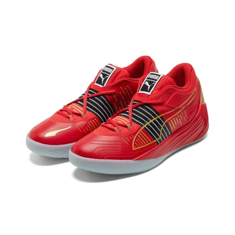 PUMA Fusion Nitro 'High Risk Red Team Gold'-2