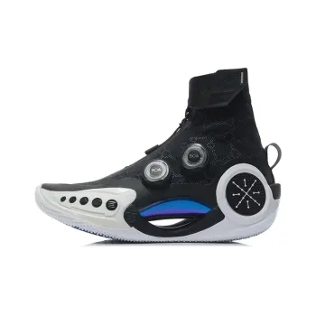 LiNing WOW 9 Infinity  Wear Resistant Slip Resistant High Top Performance Basketball Shoes Women's Black