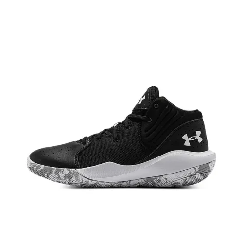 Under Armour Jet '21 Basketball Shoes Men Mid-Top Black