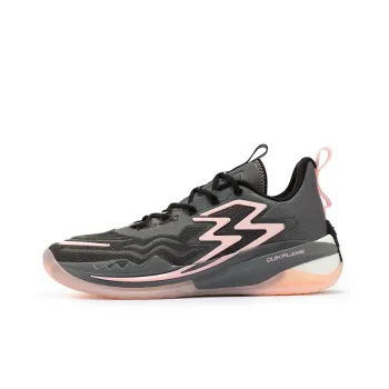 361° Big3 3.0 Pro Cushioning Wear Resistant Low Top Basketball Shoes Smoke Gray