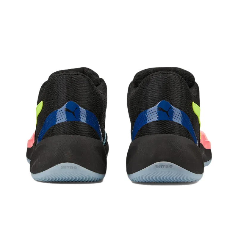 PUMA Rise Nitro Black Sunset Glow-4