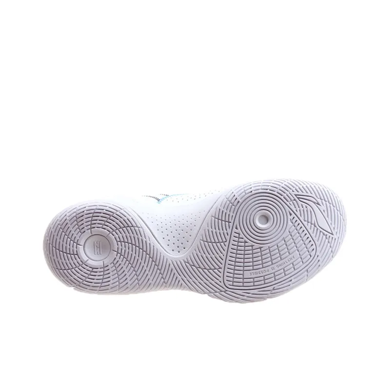 LiNing Cushioning, Slip Resistant, Abrasion Resistant, Coverage, Support Low Top Basketball Shoes Men's White-3