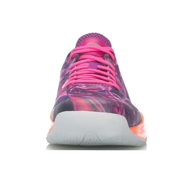 LiNing Night Stalker Cushioning Anti Slip And Wear Resistant Breathable Coverage Low Top Basketball Shoes Men's-3