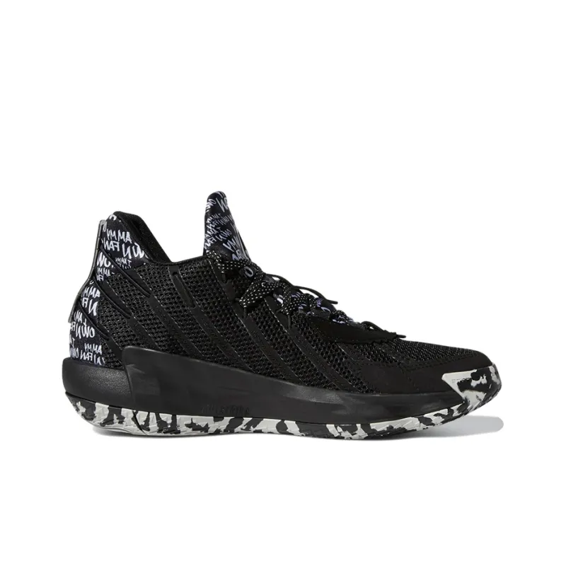 Adidas Dame 7 'I Am My Own Fan Core Black'-1