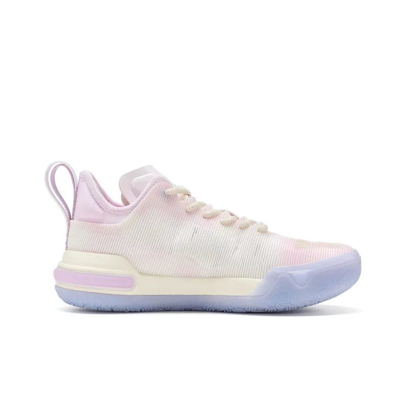 PEAK Wiggins AW1 Integrated Version, Taichi Mid Top Performance Basketball Shoes Women's Camellia Pink-1