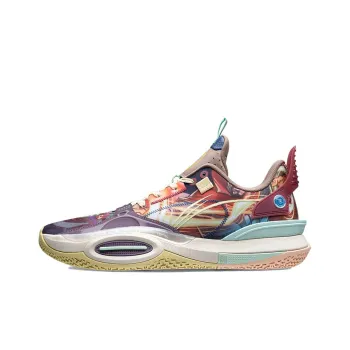 MARVEL LiNing ALL CITY10 ' Doctor Strange ' Rebound Cushioning Low Top Performance Basketball Shoes Magic Color