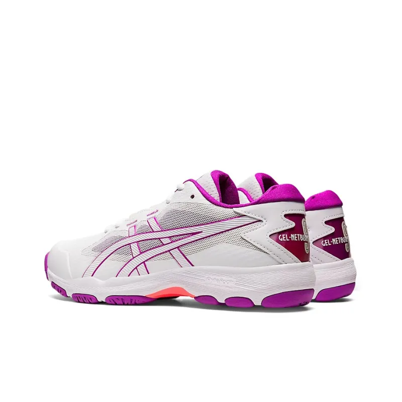 Asics Gel Netburner Academy 9 'White Pink' Women's-3