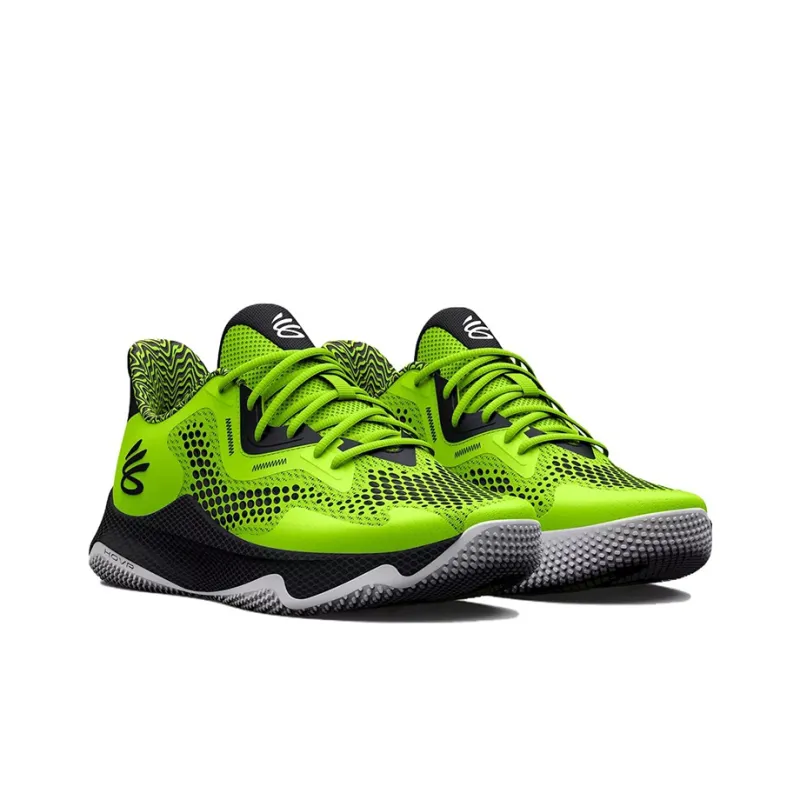 Under Armour Curry 3 Hovr Splash 'Lime Black'-2