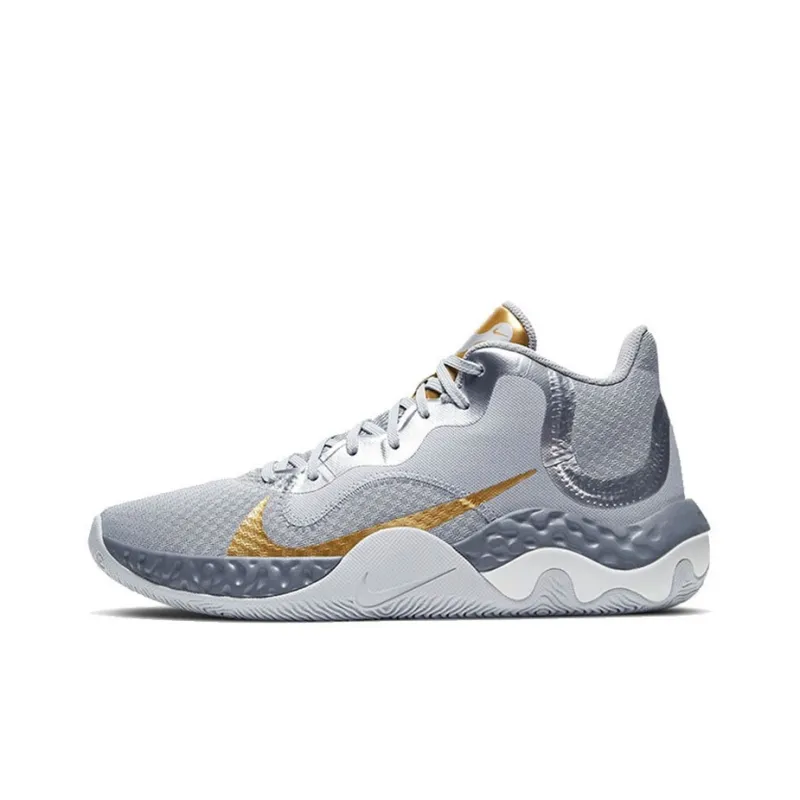 Nike Renew Elevate Metallic Silver Gold-0