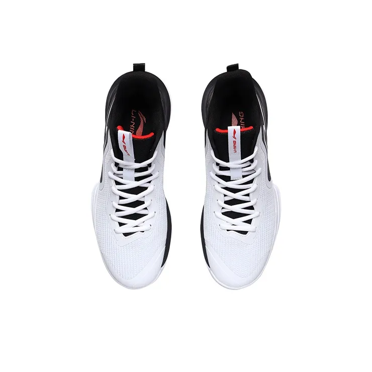 LiNing Flash Performance Basketball Shoes Men's White Black-3