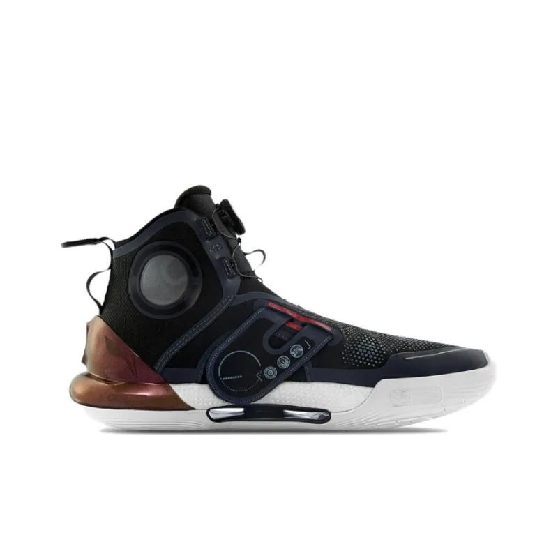 LINING YuShuai Evolution Basketball Shoes Men High Top Black-1