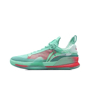 LINING Speed 7 Basketball Shoes Men Low Top Neon Green