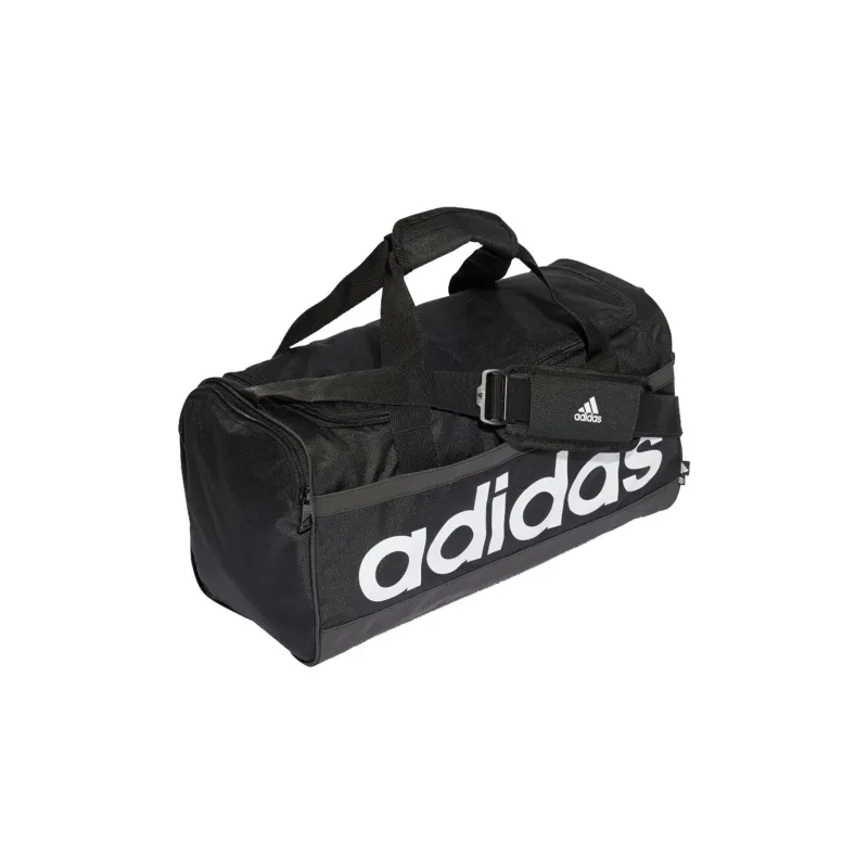 Adidas Essential Polyester Shoulder Bag, Crossbody Bag, Handbag, Gym Bag Medium Size Men's Black-1