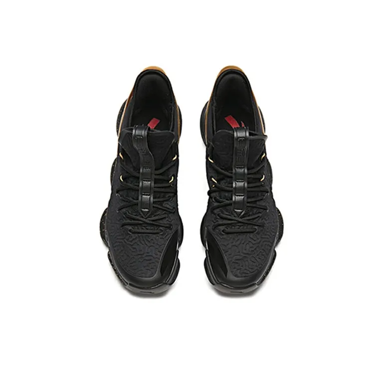 Anta Shock Absorbers With Slip Resistant And Abrasion Resistant Properties Low Top Basketball Shoes Men's-3