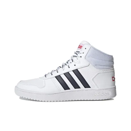 Adidas Hoops 2.0 Mid White Legend Ink