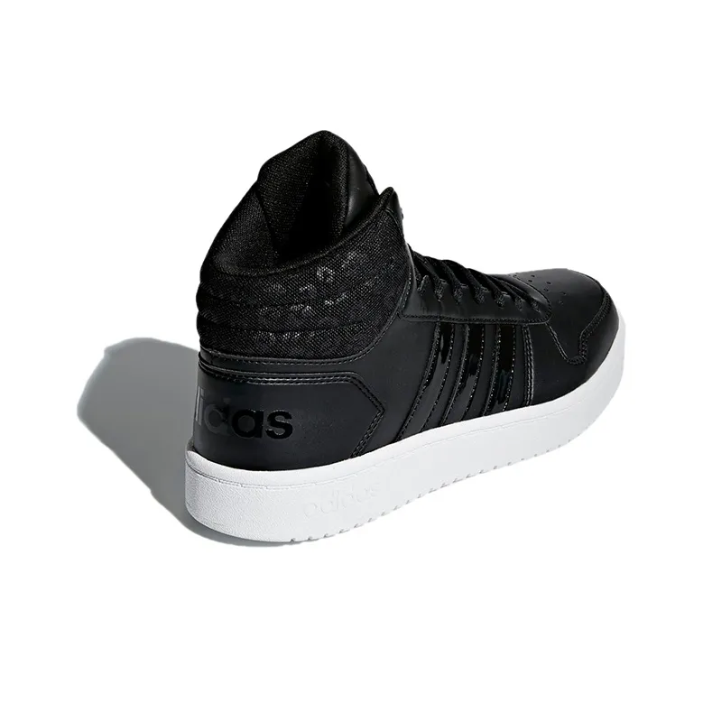 Adidas Hoops 2.0 Mid 'Black White' Women's-3