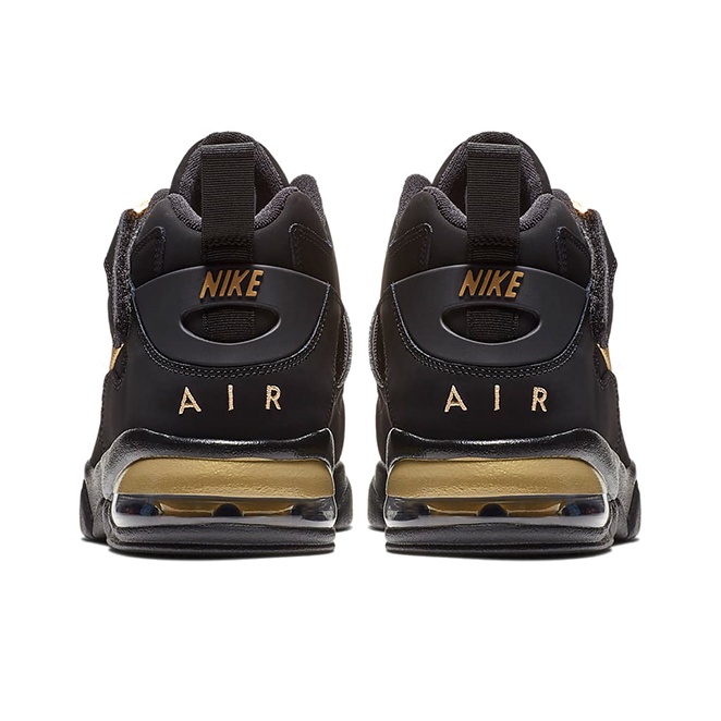 Nike Air Force Max Cb Black Metallic Gold - POIZON
