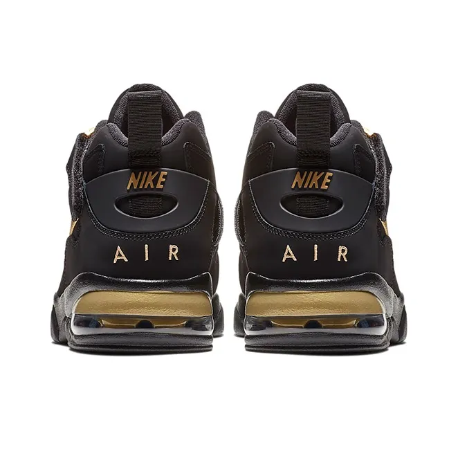 Nike Air Force Max Cb Black Metallic Gold-4