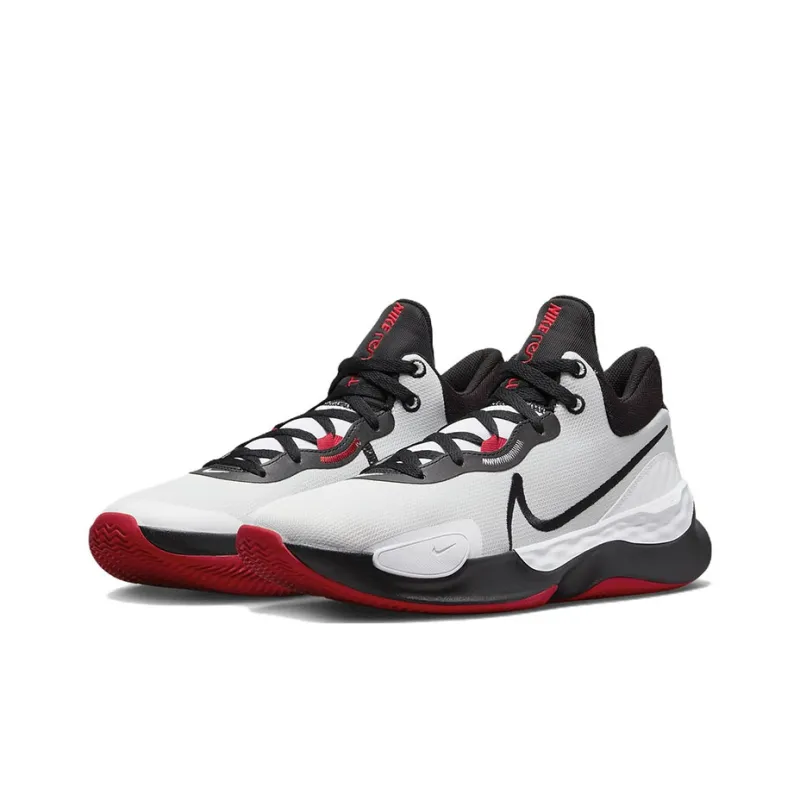 Nike Renew Elevate 3 Pure Platinum Black Red-2