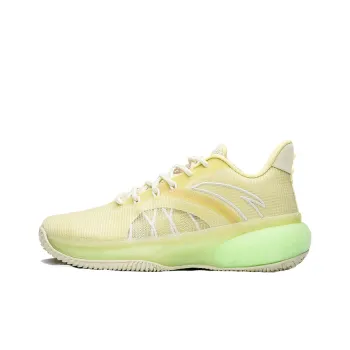 ANTA Basketball Collection Basketball Shoes Men Low Top Neon Light Green/Princess Green