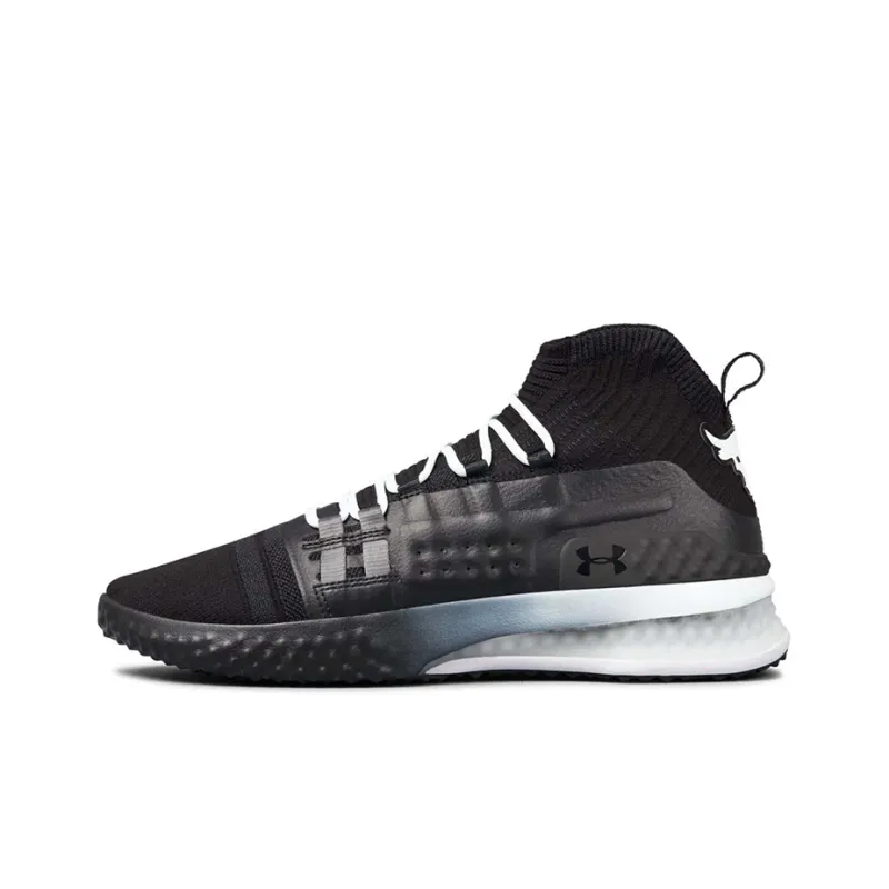 Under Armour The Rock Delta Black White-0