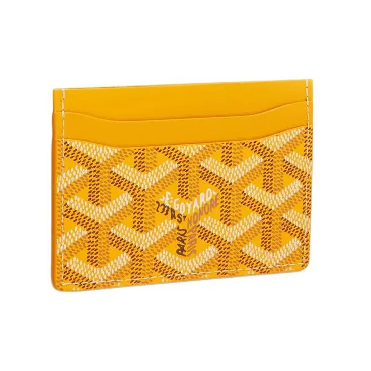 GOYARD Saint Sulpice Card Holder Red-12