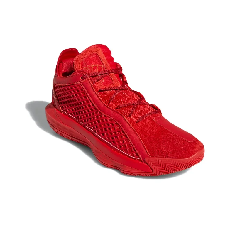 Adidas Dame 6 Leather 'Scarlet'-2