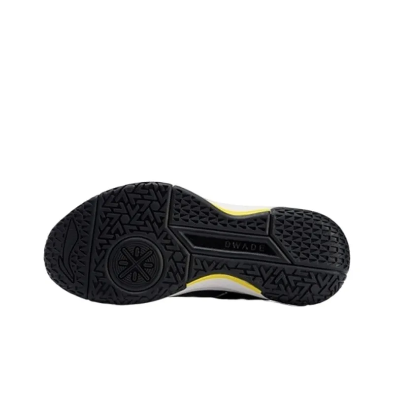 LiNing Non attack Cushioning Low Top Basketball Shoes Men's Black White-4
