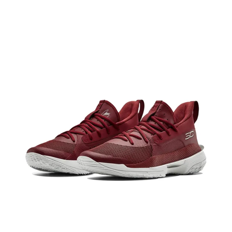 Under Armour Curry 7 Team 'Cardinal White'-2
