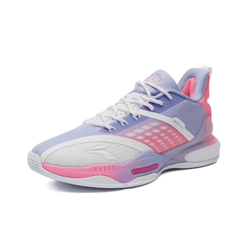 361° AG 2 ICON Slip Resistant Cushioning Low Top Performance Basketball Shoes Men's Pink Purple-1