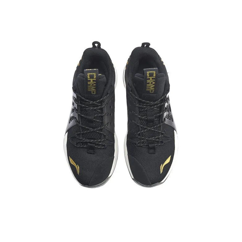 LINING Sonic 7 Low X Cba Player Edition 'Black Gold'-3