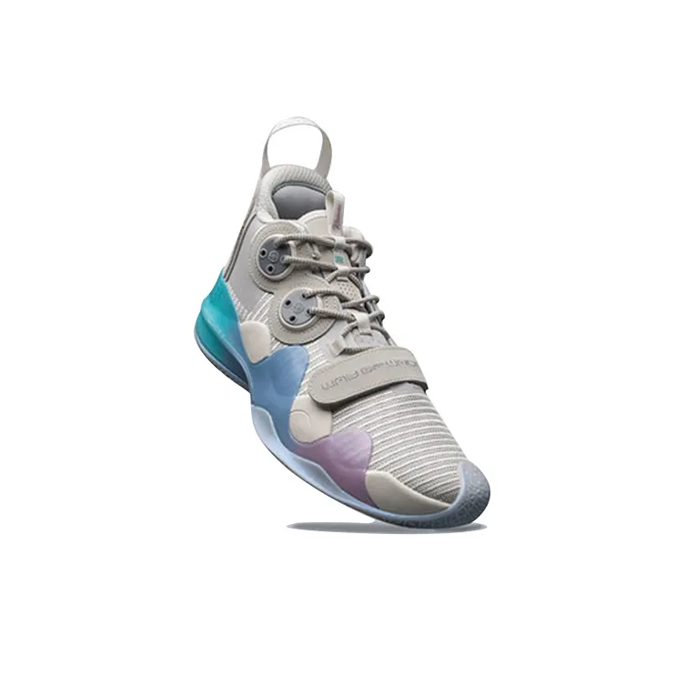 LiNing WOW 8 Way Of Wade 8 Durable Breathable High Top Basketball Shoes Men's Cotton Candy-2