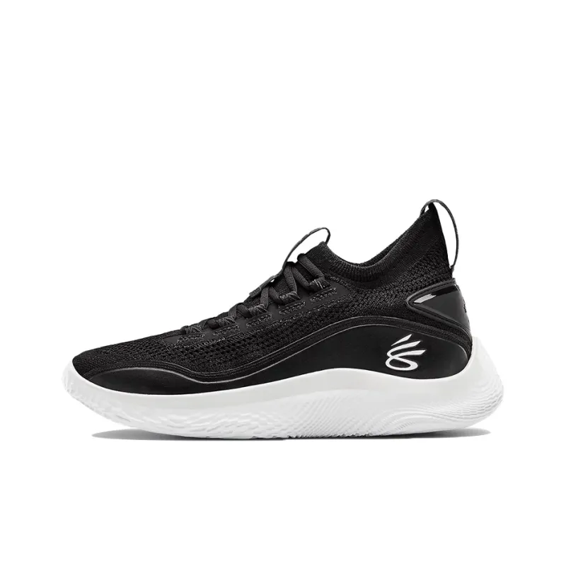 Under Armour Curry Flow 8 Black White-0