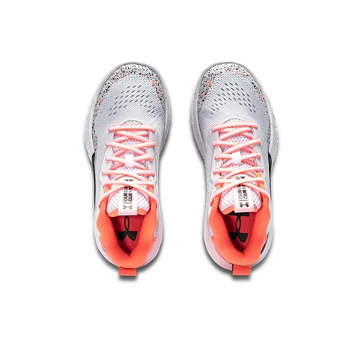 Under Armour Flow Breakthru 2 'White Orange' Women's-2