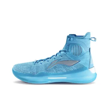 LINING YuShuai 13 Boom Basketball Shoes Men High Top Carolina Blue