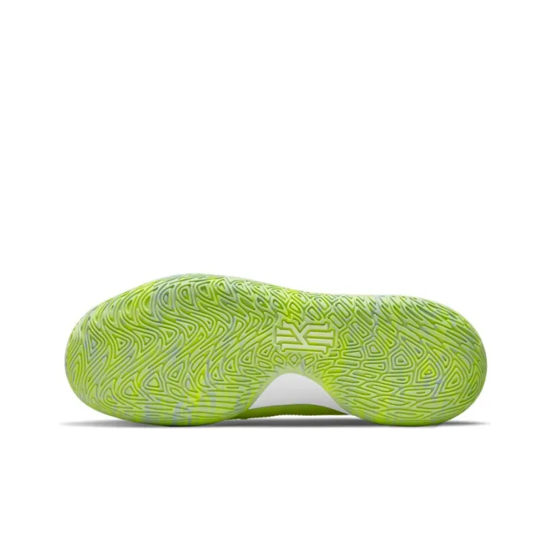 Nike Kyrie Flytrap 4 EP 'Fluorescent Yellow Aluminum Blue Grey'-5