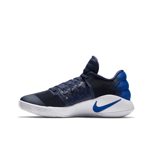 Nike Hyperdunk 2016 Basketball Shoes Men Low-Top Black/Blue/Green